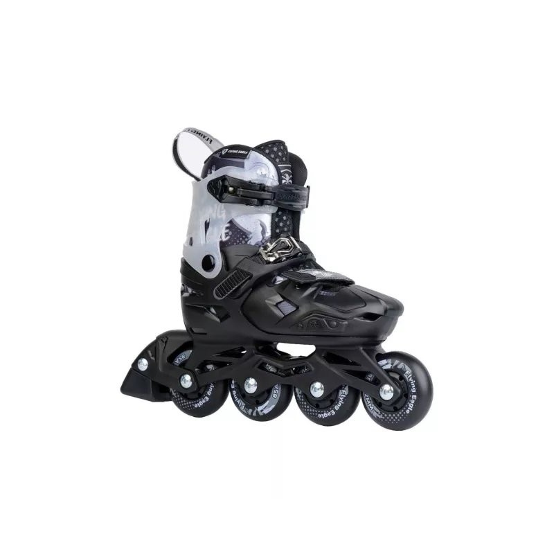 Flying Eagle S3 Junior - Negro - Patines Infantiles Ajustables