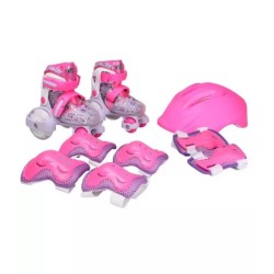 Patines de 4 ruedas Sweet Rocket Entrenador - Rosa