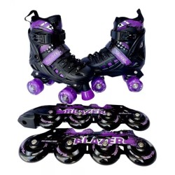 Patines Ajustables Blazer 2 en 1 Morado