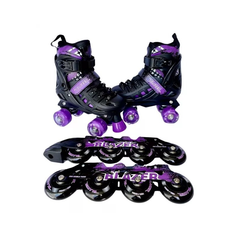 Patines Ajustables Blazer 2 en 1 Morado