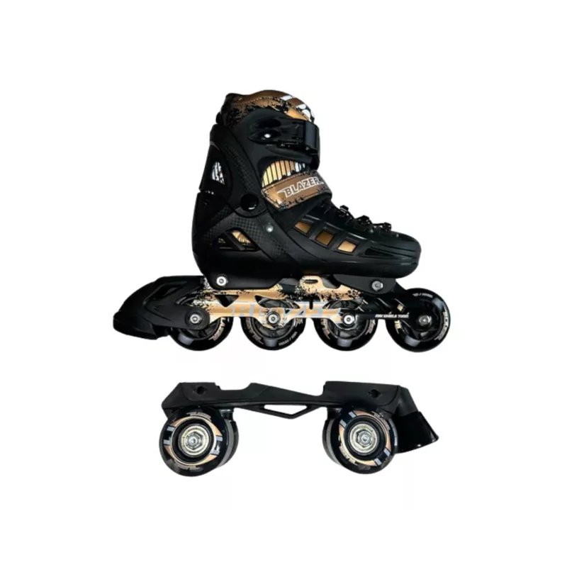 Patines Ajustables Blazer 2 en 1 Dorado