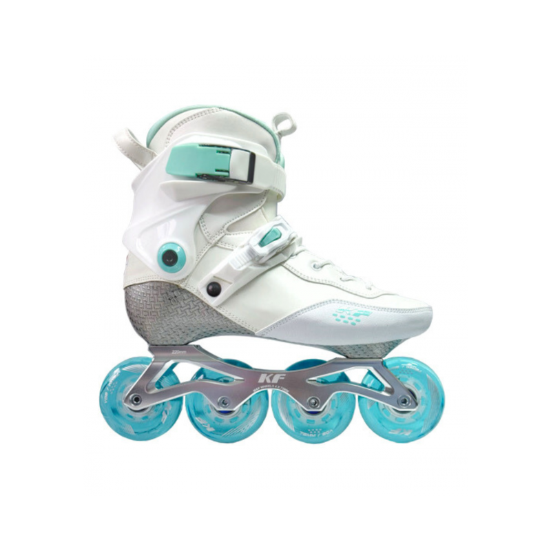 KF K60 Blanco/Azul - Patines ajustables
