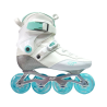 KF K60 Blanco/Azul - Patines ajustables