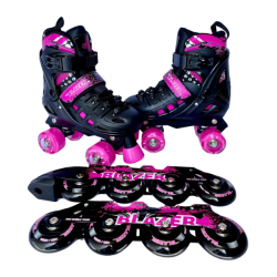 Patines Ajustables Blazer 2 en 1 Rosa