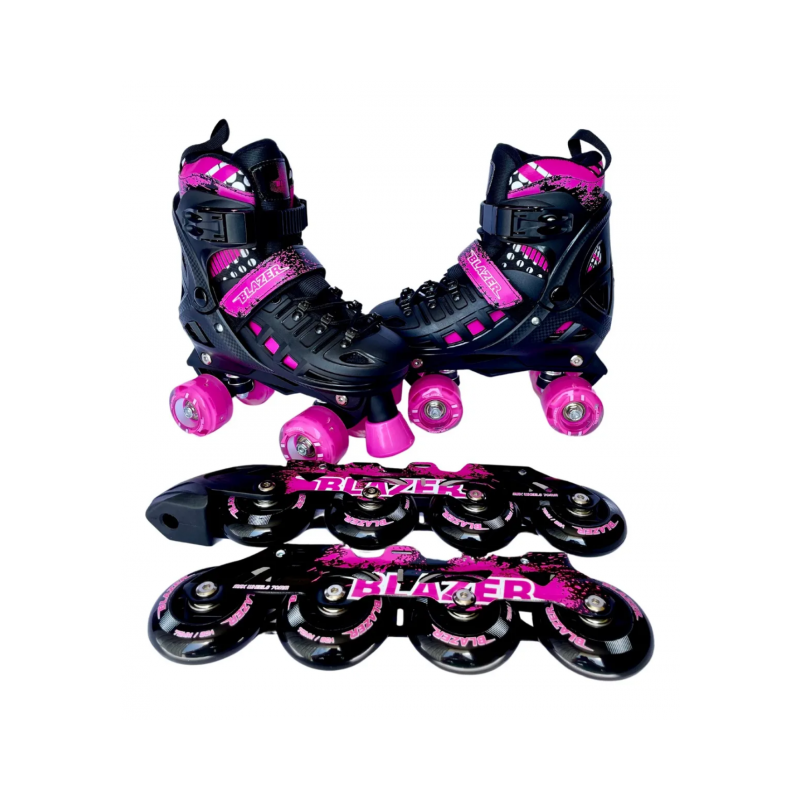 Patines Ajustables Blazer 2 en 1 Rosa