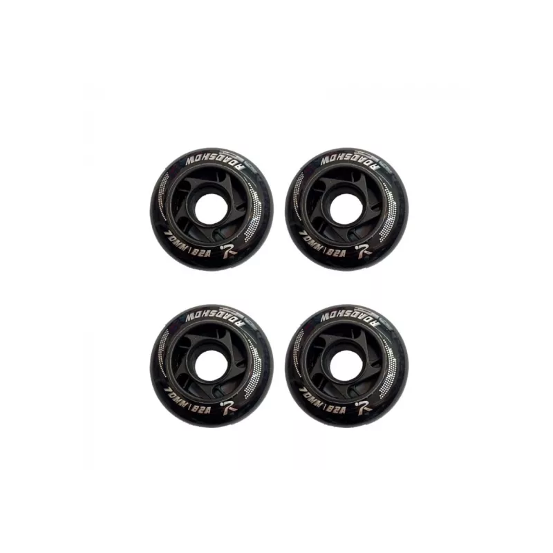 Ruedas para Patines 70mm 82A Marca Blazer 4 Pack