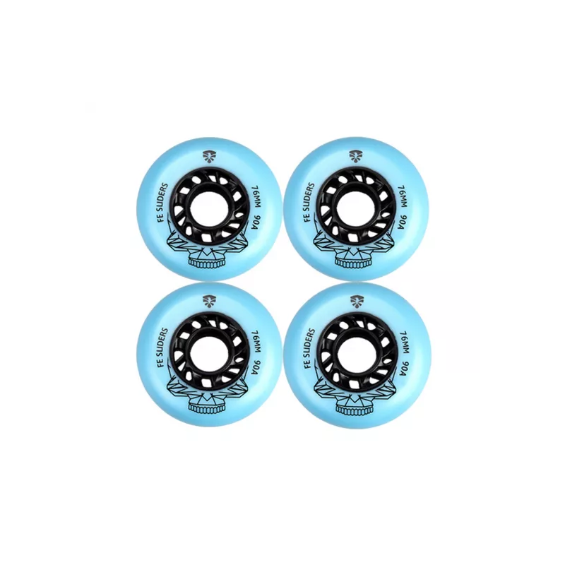 Ruedas Flying Eagle Sliders Azul 90A Set 4 Unidades