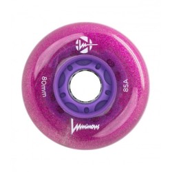 Ruedas LUMINOUS LED Purple Haze - 80mm/85a