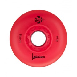 Ruedas LUMINOUS LED Red - 80mm/85a