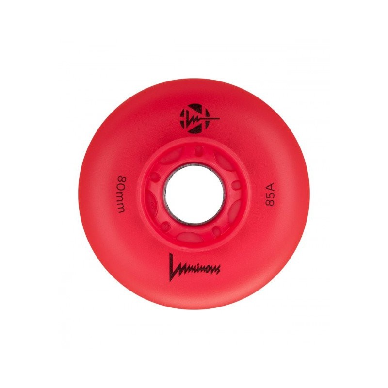Ruedas LUMINOUS LED Red - 80mm/85a