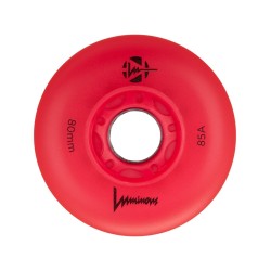 Ruedas LUMINOUS LED Red - 80mm/85a