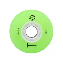 Ruedas LUMINOUS LED Green White Glow - 80mm/85a
