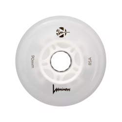 Ruedas LUMINOUS LED White - 90mm/85a