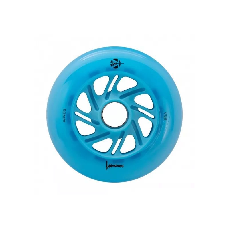 Ruedas LUMINOUS LED Blue Ocean Glow - 110mm/85a