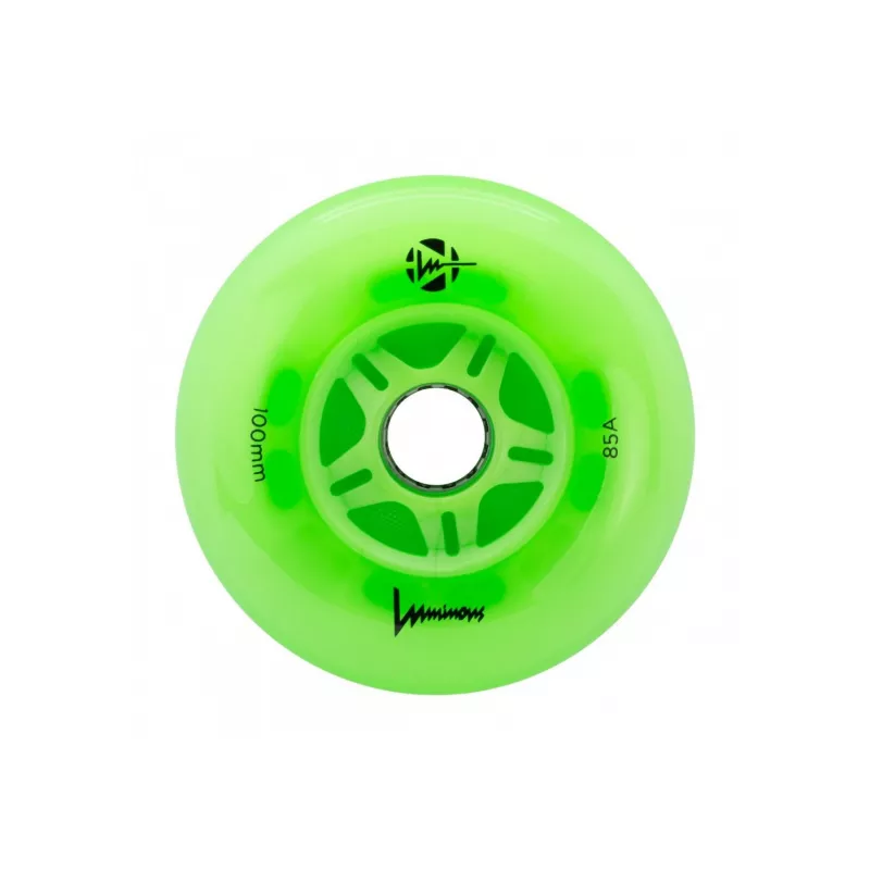 Ruedas LUMINOUS LED Green Apple Glow - 100mm/85a