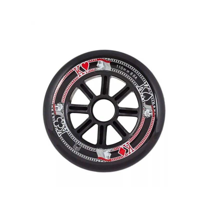 FR Ruedas Street Kings 110mm 88A Black - Set 3 de Ruedas