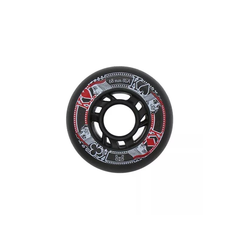 FR Ruedas Street Kings 68mm 85A Black - Set 4 de Ruedas