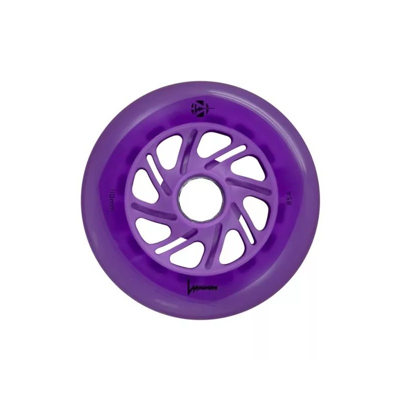 Ruedas LUMINOUS LED Purple - 110mm/85a