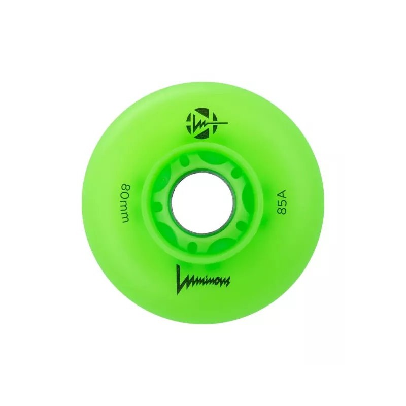 Ruedas LUMINOUS LED Green Apple Glow - 80mm/85a