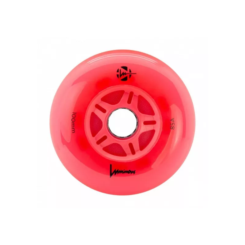 Ruedas LUMINOUS LED Red - 100mm/85a
