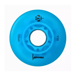 Ruedas LUMINOUS LED Blue Ocean Glow - 72mm/85a