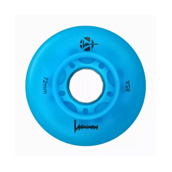 Ruedas LUMINOUS LED Blue Ocean Glow - 72mm/85a