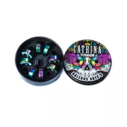 Baleros Catrina Titatium ABEC9 Tornasol