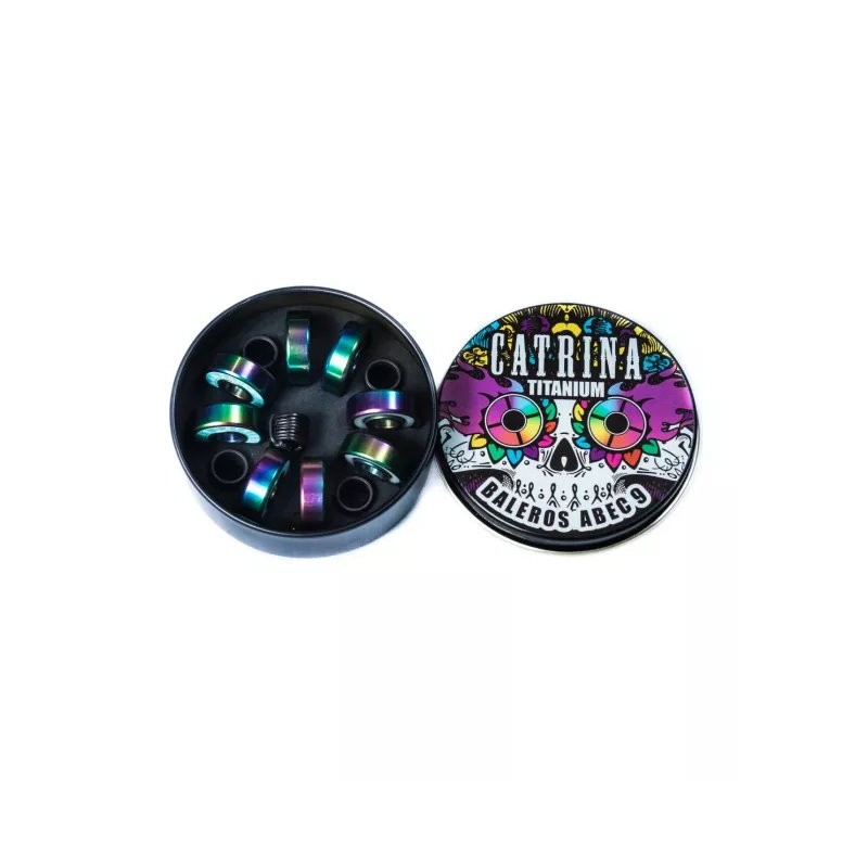 Baleros Catrina Titatium ABEC9 Tornasol