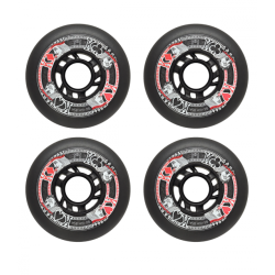 FR Ruedas Street Kings 84mm 85A Black - Set 4 de Ruedas