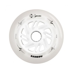 Ruedas LUMINOUS LED Rainbow White - 110mm/85a