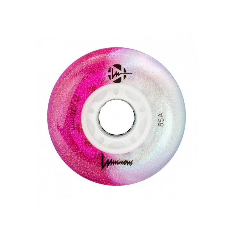 Ruedas LUMINOUS LED Cotton Candy - 76mm/85a