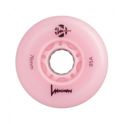 Ruedas LUMINOUS LED Flamingo - 76mm/85a