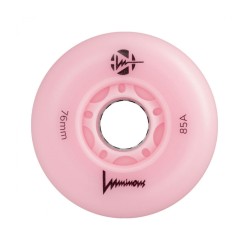 Ruedas LUMINOUS LED Flamingo - 76mm/85a