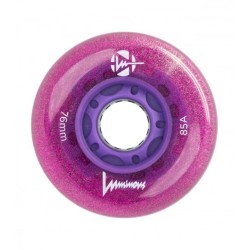 Ruedas LUMINOUS LED Purple Haze - 76mm/85a