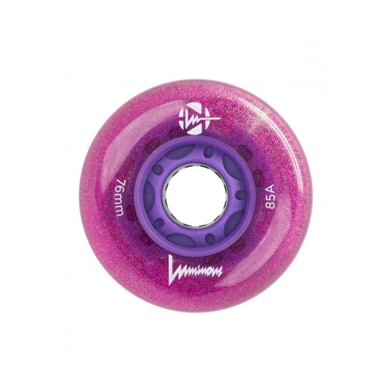 Ruedas LUMINOUS LED Purple Haze - 76mm/85a