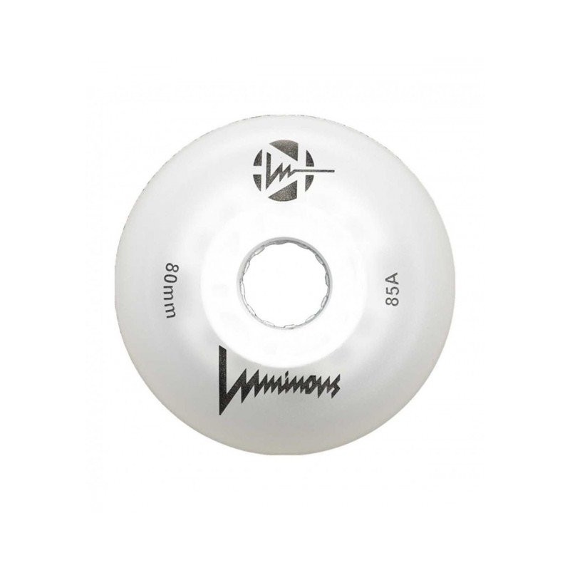 Ruedas LUMINOUS LED White - 80mm/85a