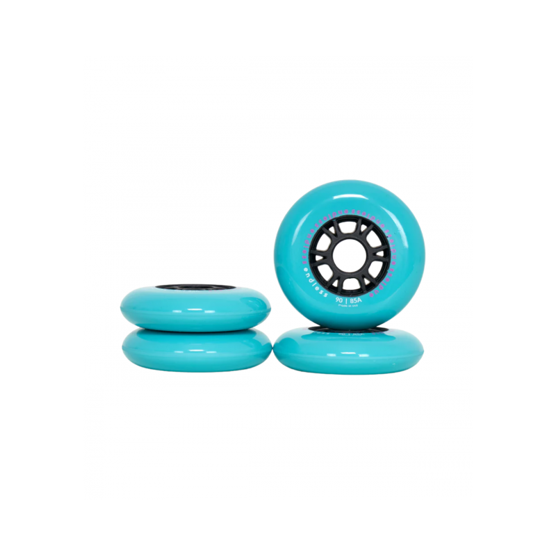 Ruedas Endless 90mm Miami Blue 4 Pack