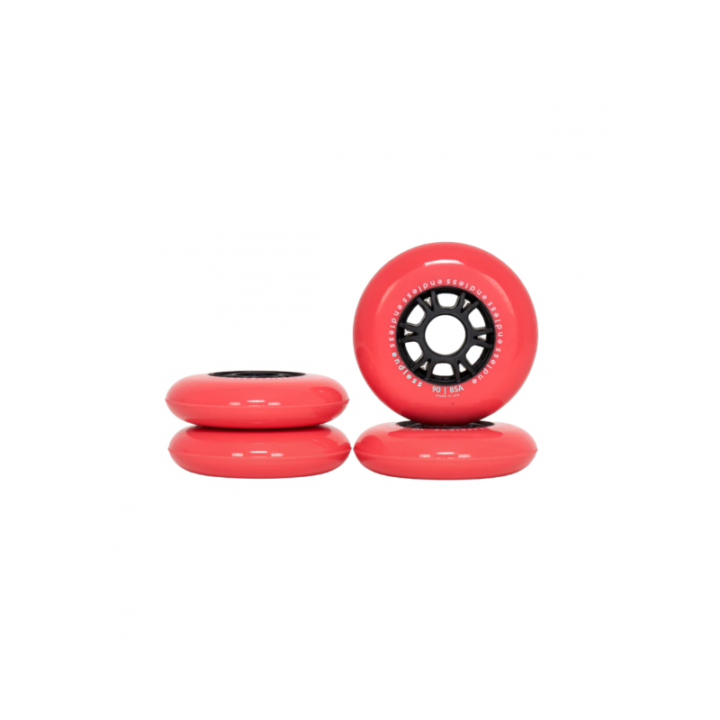 Ruedas Endless 90mm Neon Coral 4 Pack