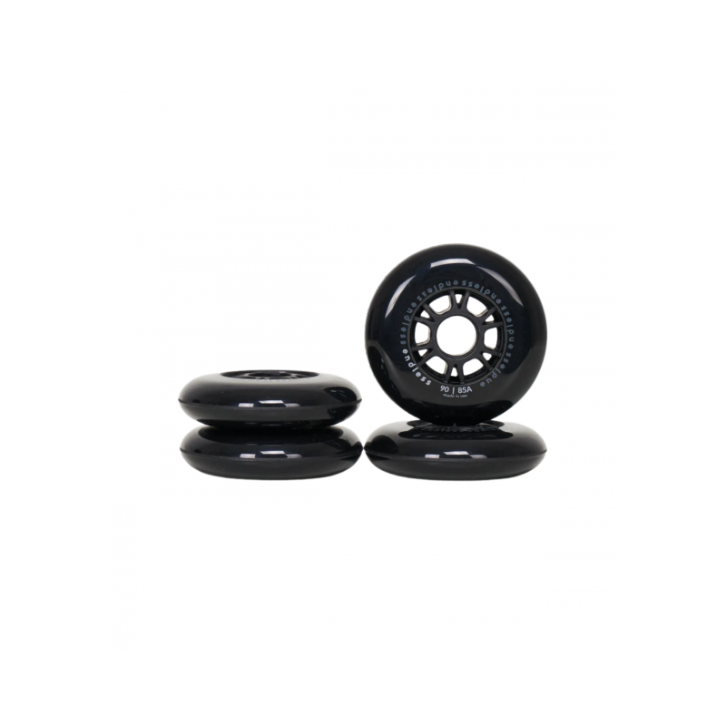 Ruedas Endless 90mm Black 4 Pack
