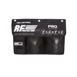 Kit de Protecciones Marca RollerFace Pro - Negro
