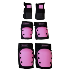 Kit de Protecciones V-Roller Black-Pink
