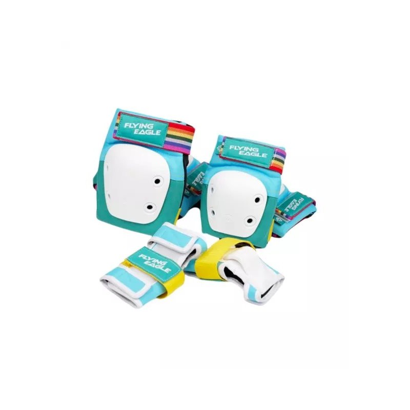 Kit de Protecciones Para Niños - Flying Eagle Valiant Azul