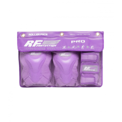 Kit de Protecciones Marca RollerFace Pro - Morado