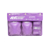 Kit de Protecciones Marca RollerFace Pro - Morado
